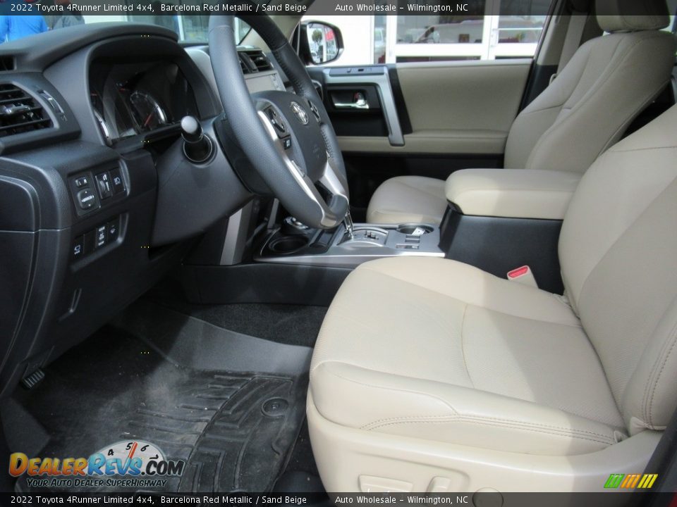 Front Seat of 2022 Toyota 4Runner Limited 4x4 Photo #10
