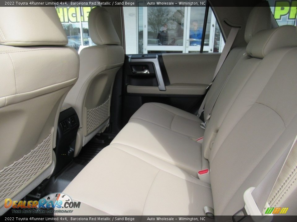 Rear Seat of 2022 Toyota 4Runner Limited 4x4 Photo #12