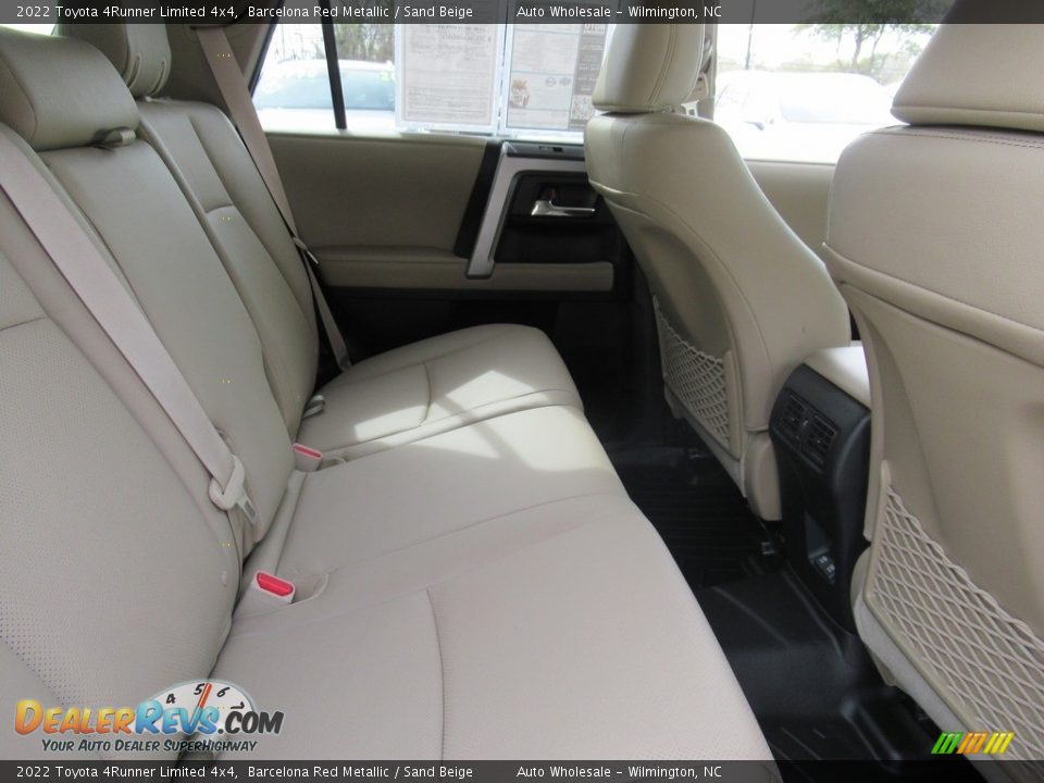 Rear Seat of 2022 Toyota 4Runner Limited 4x4 Photo #14