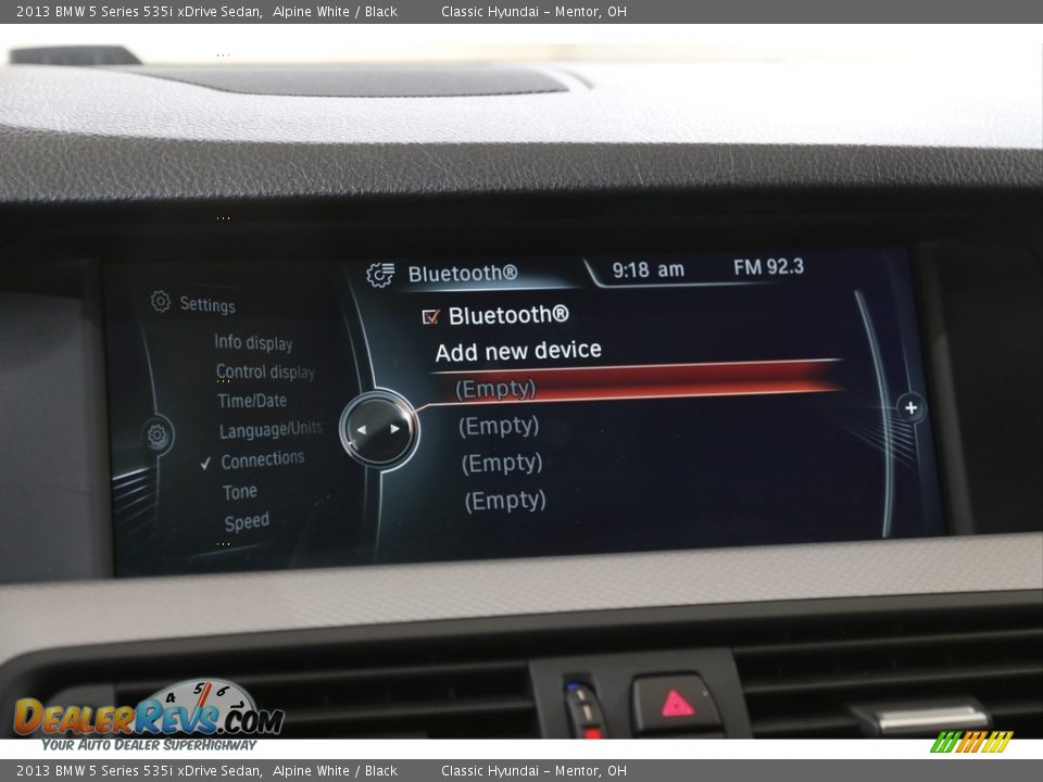 2013 BMW 5 Series 535i xDrive Sedan Alpine White / Black Photo #11