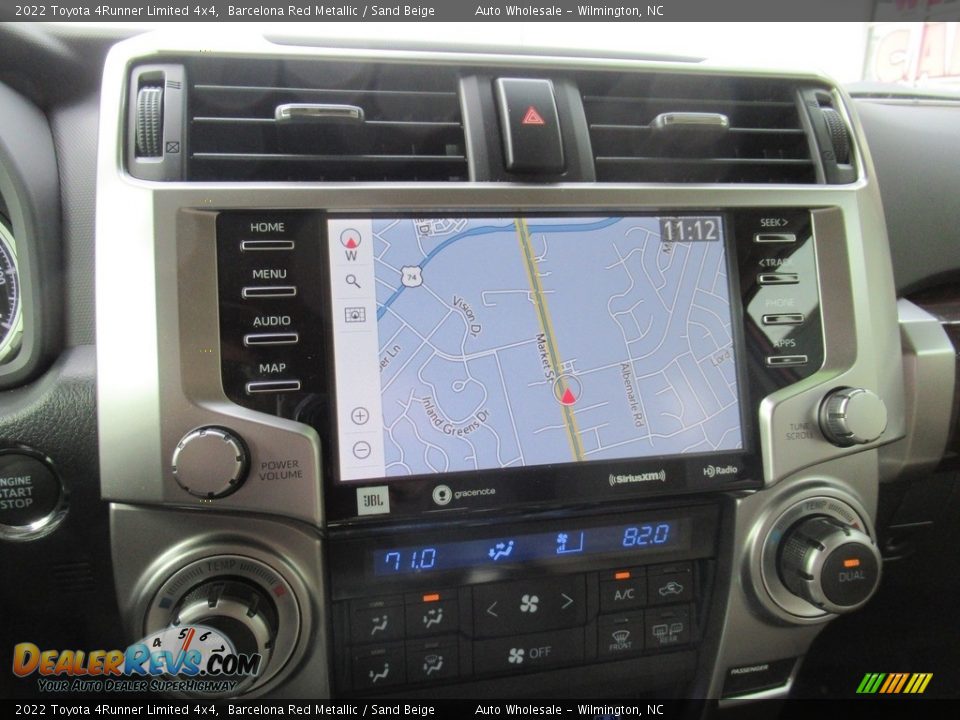Navigation of 2022 Toyota 4Runner Limited 4x4 Photo #17
