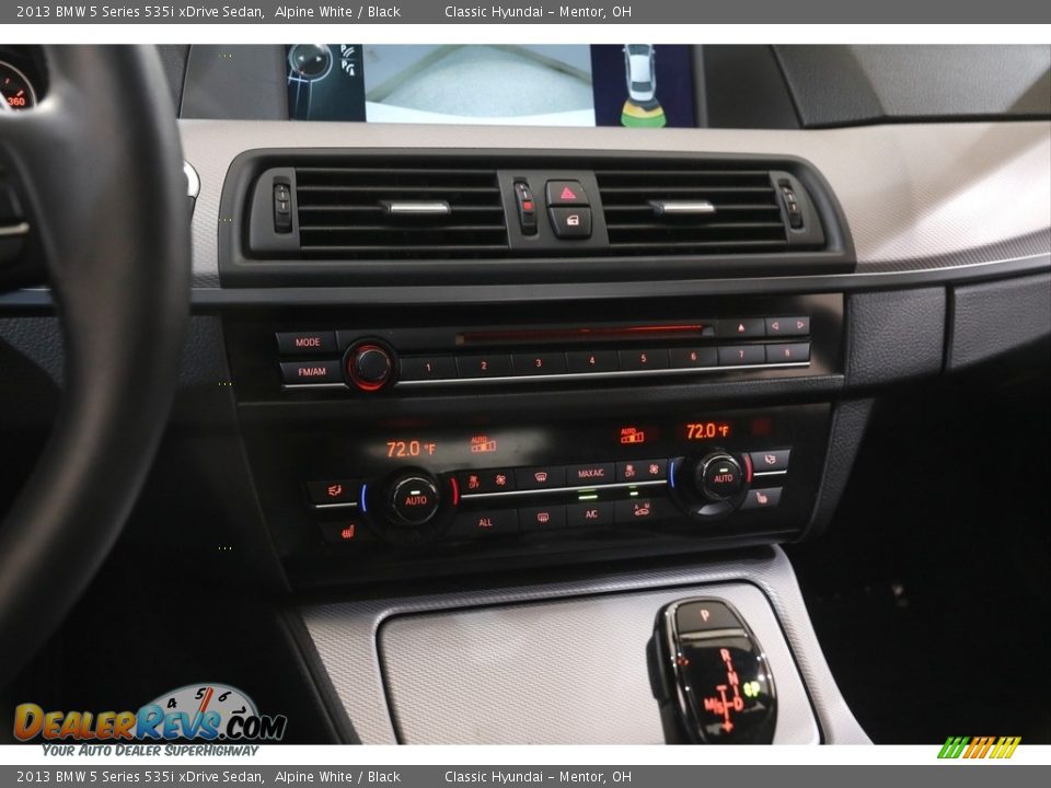 2013 BMW 5 Series 535i xDrive Sedan Alpine White / Black Photo #14