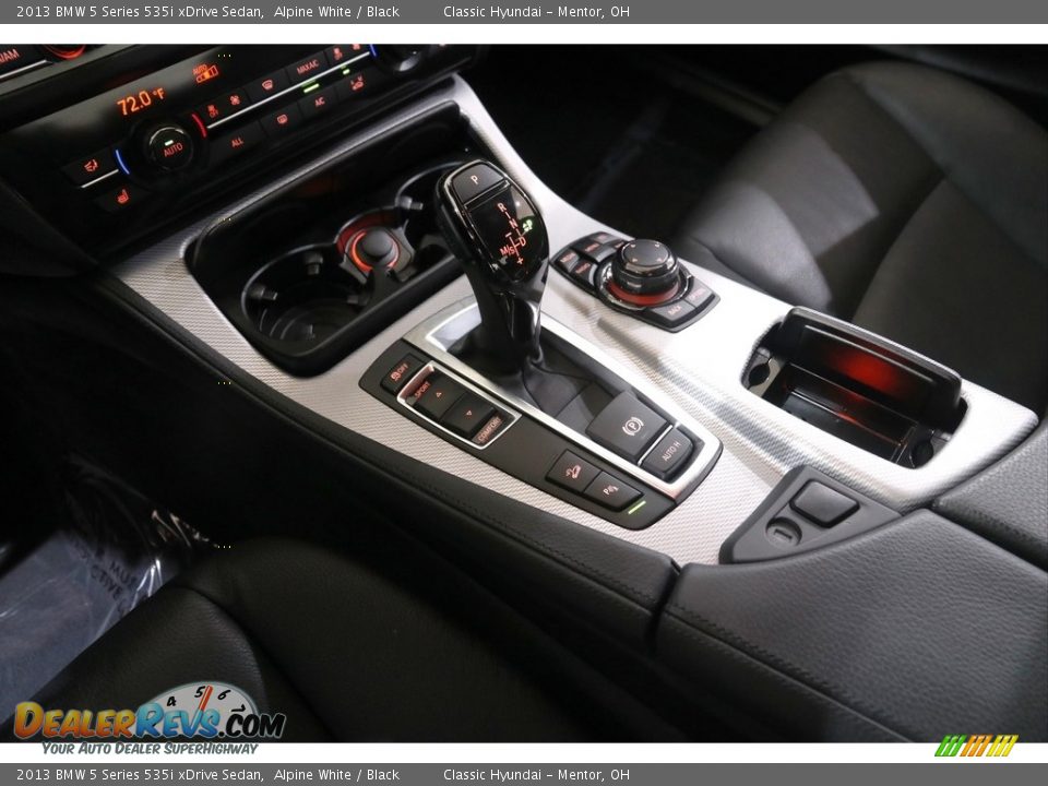 2013 BMW 5 Series 535i xDrive Sedan Alpine White / Black Photo #16