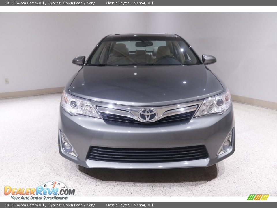 2012 Toyota Camry XLE Cypress Green Pearl / Ivory Photo #2