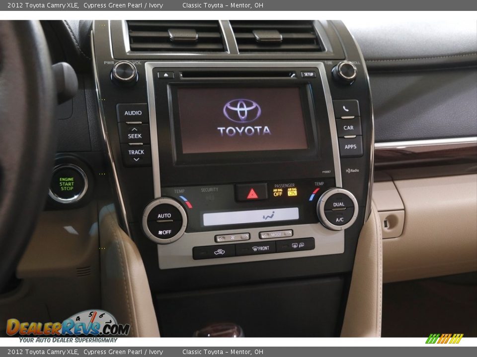 2012 Toyota Camry XLE Cypress Green Pearl / Ivory Photo #9
