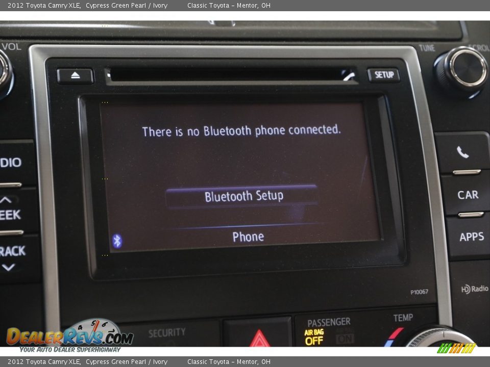 2012 Toyota Camry XLE Cypress Green Pearl / Ivory Photo #11