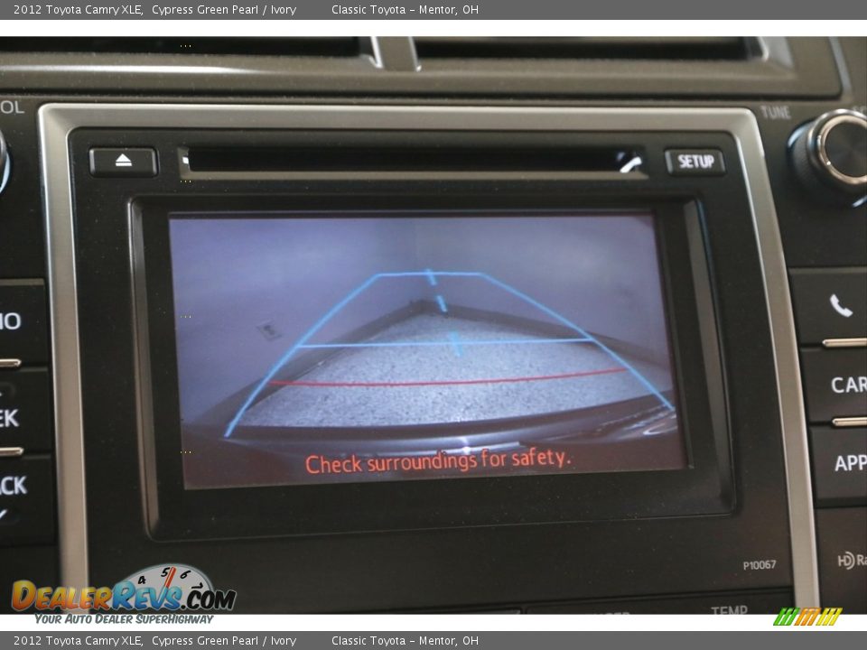 2012 Toyota Camry XLE Cypress Green Pearl / Ivory Photo #13