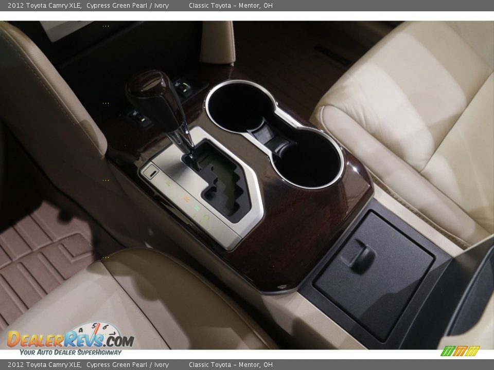 2012 Toyota Camry XLE Cypress Green Pearl / Ivory Photo #14