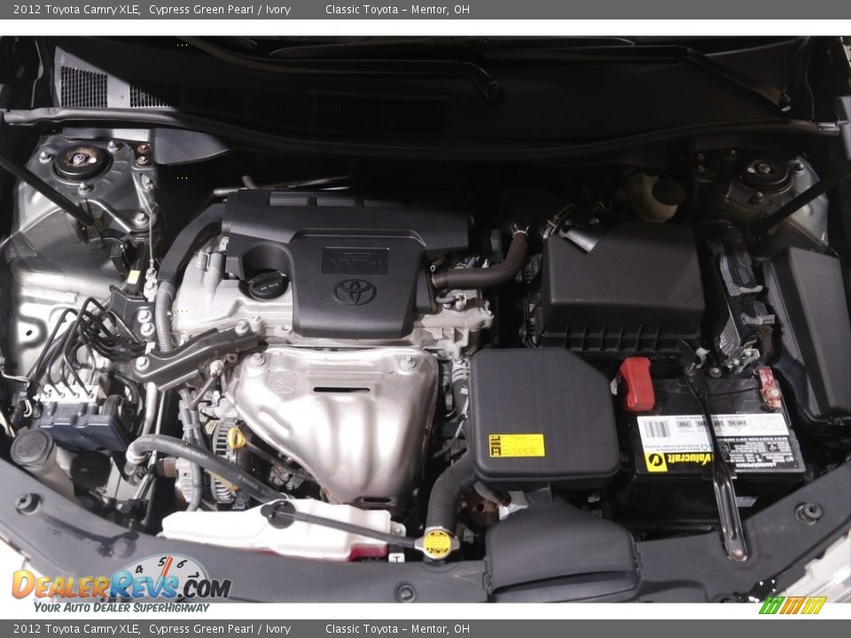 2012 Toyota Camry XLE Cypress Green Pearl / Ivory Photo #21