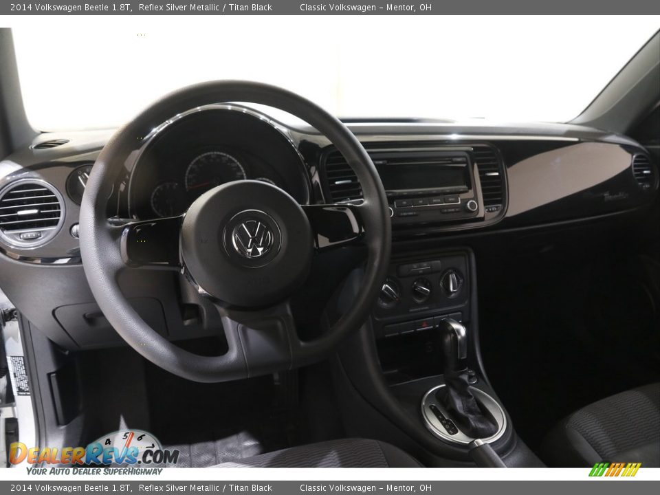 2014 Volkswagen Beetle 1.8T Reflex Silver Metallic / Titan Black Photo #6