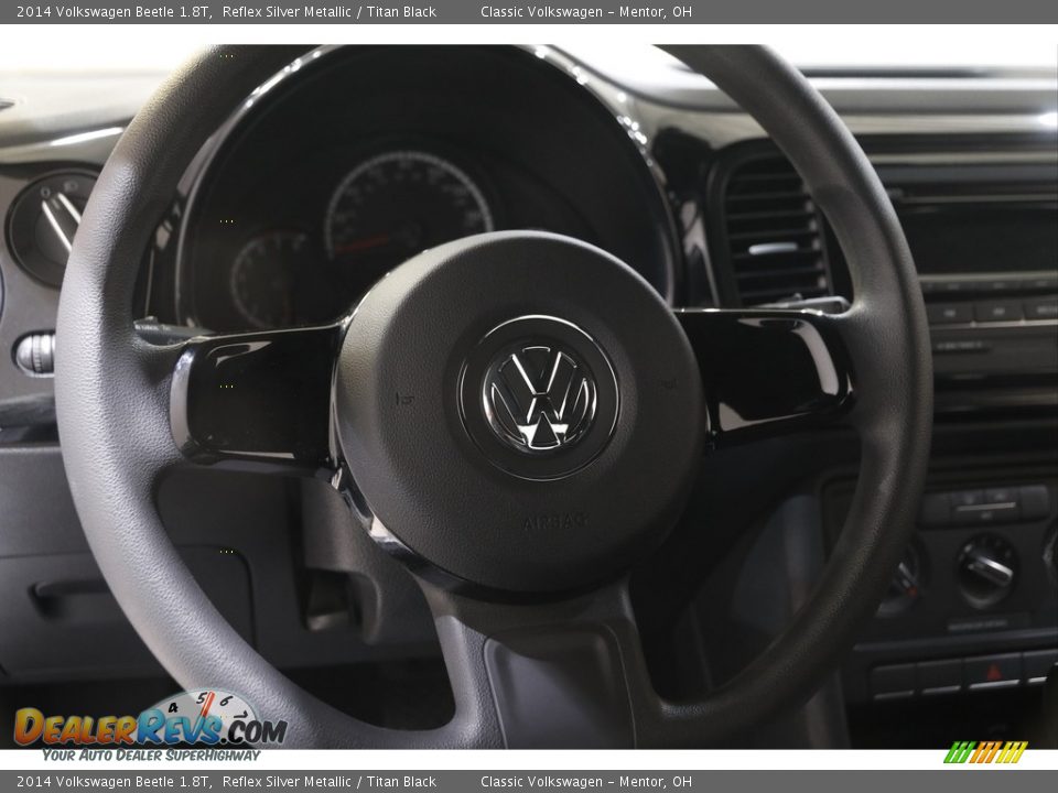 2014 Volkswagen Beetle 1.8T Steering Wheel Photo #7