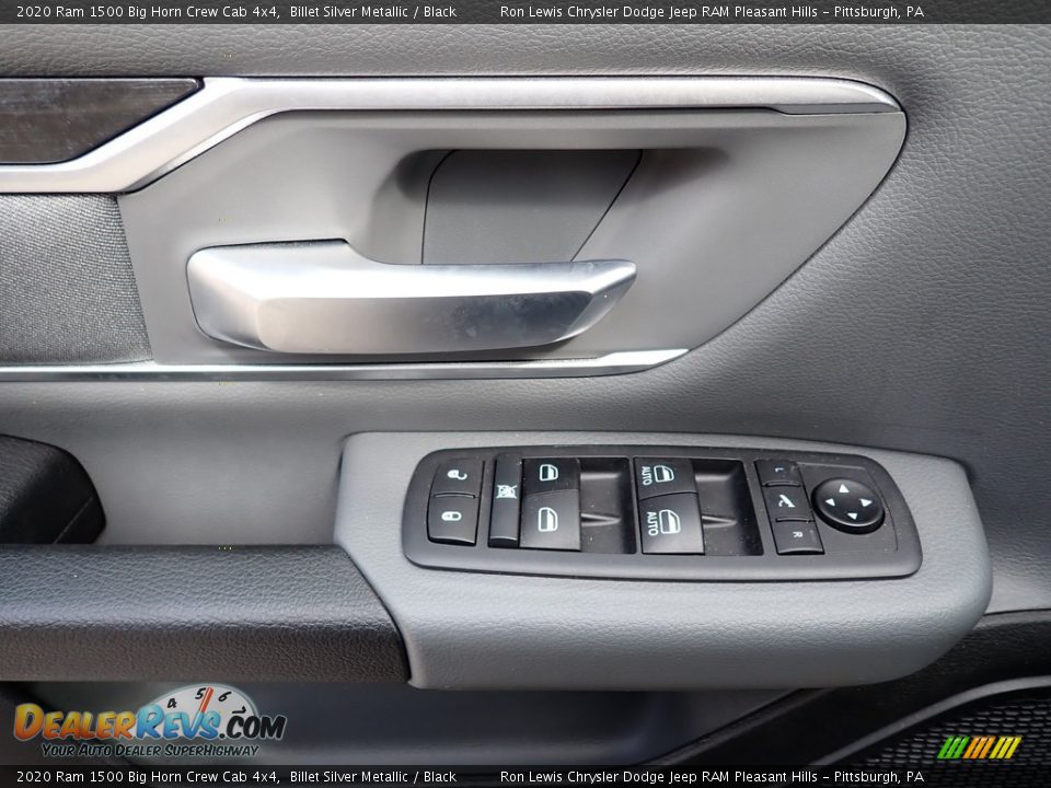 2020 Ram 1500 Big Horn Crew Cab 4x4 Billet Silver Metallic / Black Photo #14