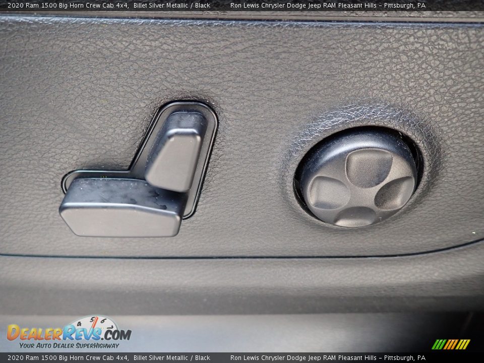 2020 Ram 1500 Big Horn Crew Cab 4x4 Billet Silver Metallic / Black Photo #16