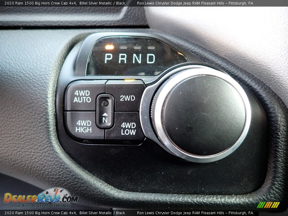 2020 Ram 1500 Big Horn Crew Cab 4x4 Billet Silver Metallic / Black Photo #17