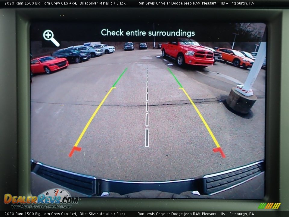 2020 Ram 1500 Big Horn Crew Cab 4x4 Billet Silver Metallic / Black Photo #18