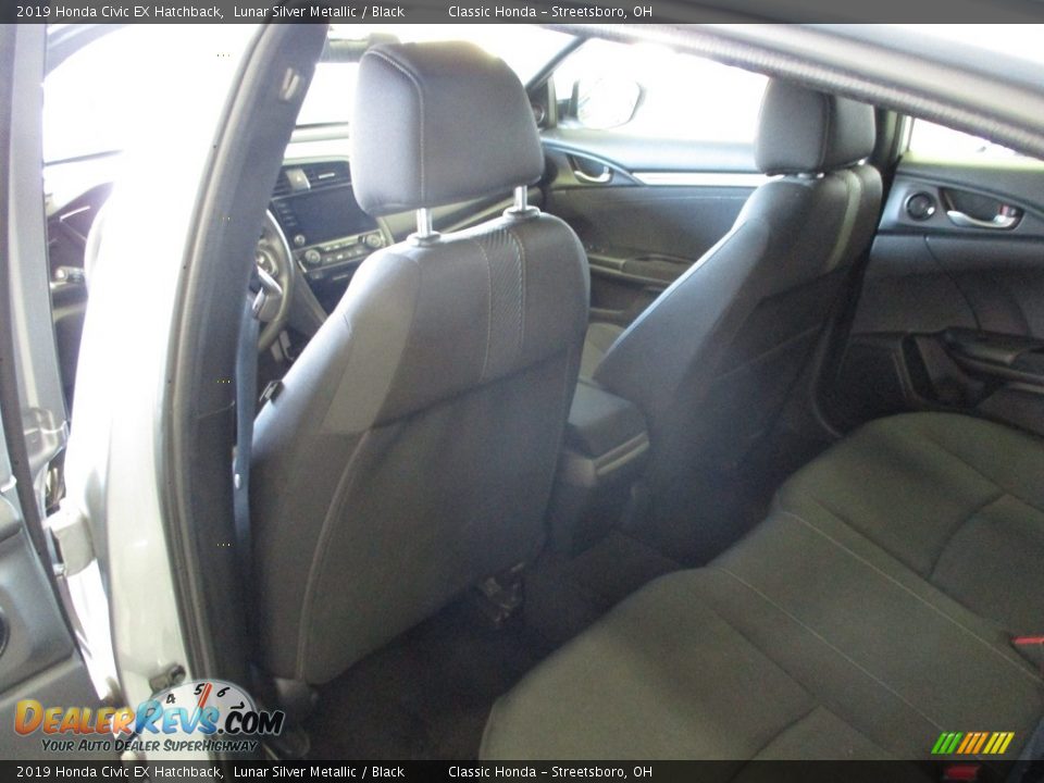 2019 Honda Civic EX Hatchback Lunar Silver Metallic / Black Photo #25