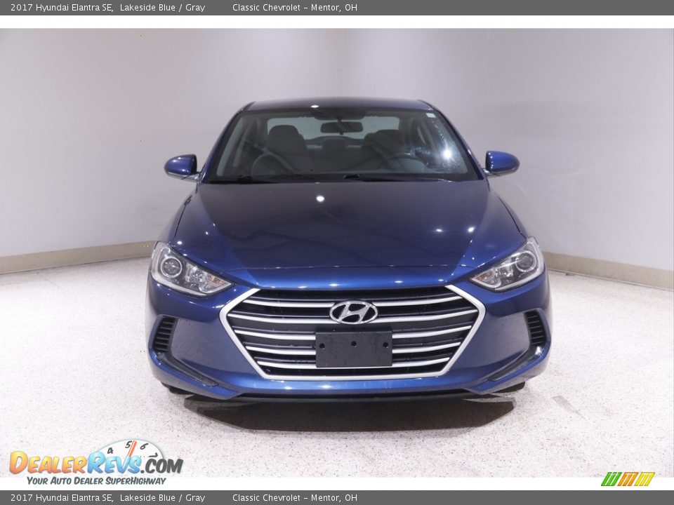 2017 Hyundai Elantra SE Lakeside Blue / Gray Photo #2