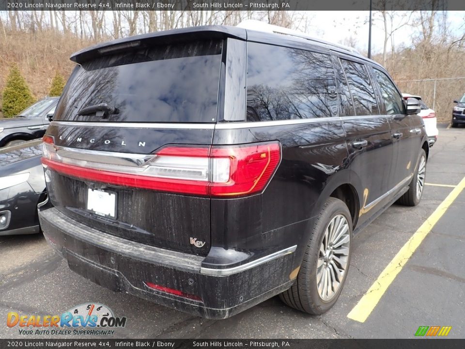 2020 Lincoln Navigator Reserve 4x4 Infinite Black / Ebony Photo #4