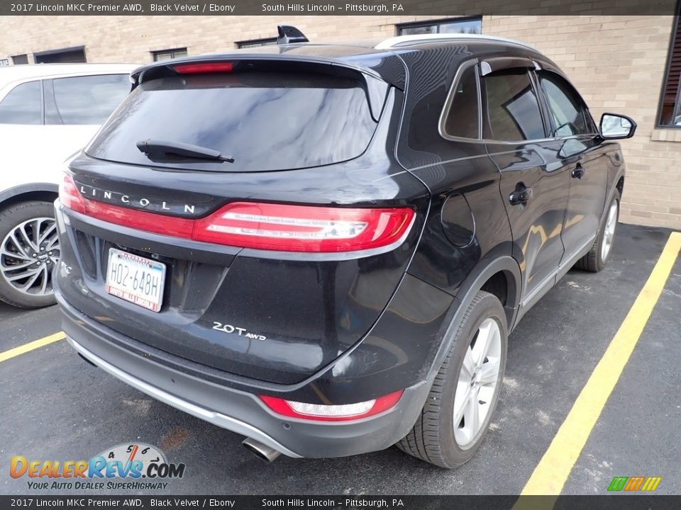 2017 Lincoln MKC Premier AWD Black Velvet / Ebony Photo #4