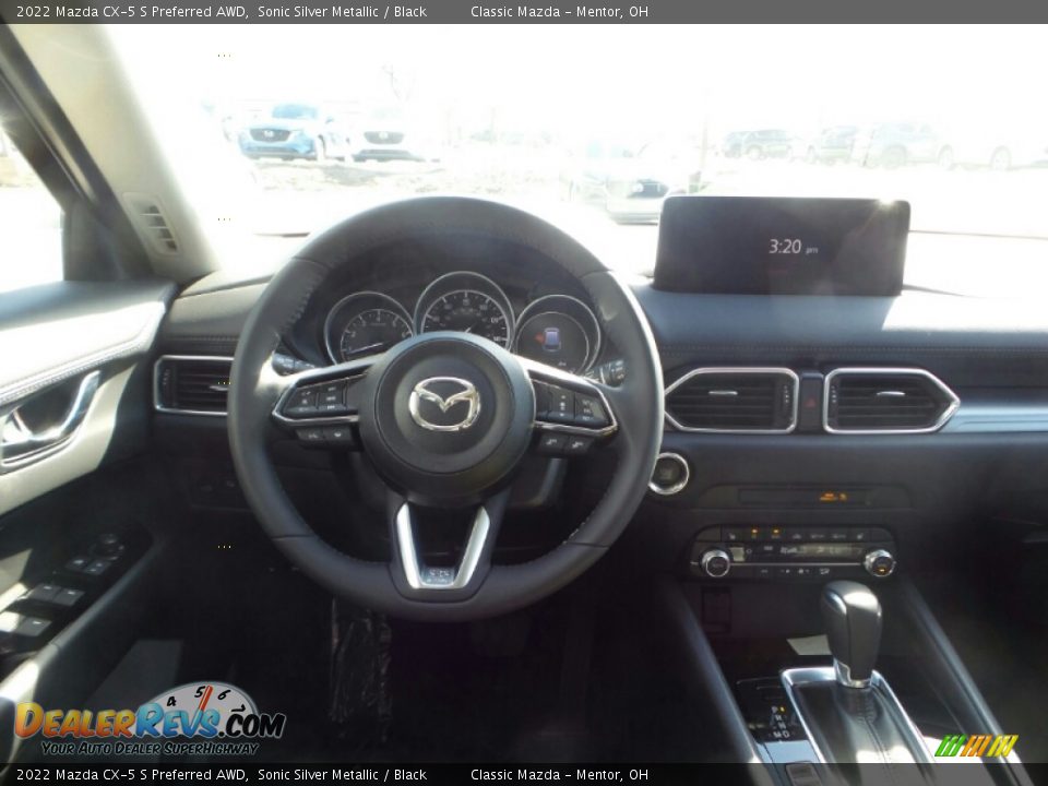2022 Mazda CX-5 S Preferred AWD Sonic Silver Metallic / Black Photo #4