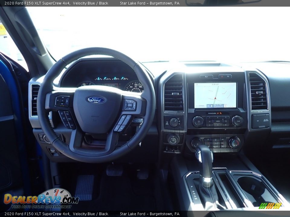 2020 Ford F150 XLT SuperCrew 4x4 Velocity Blue / Black Photo #12
