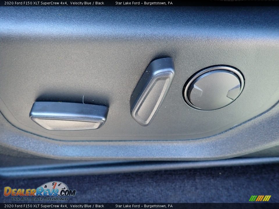 2020 Ford F150 XLT SuperCrew 4x4 Velocity Blue / Black Photo #15