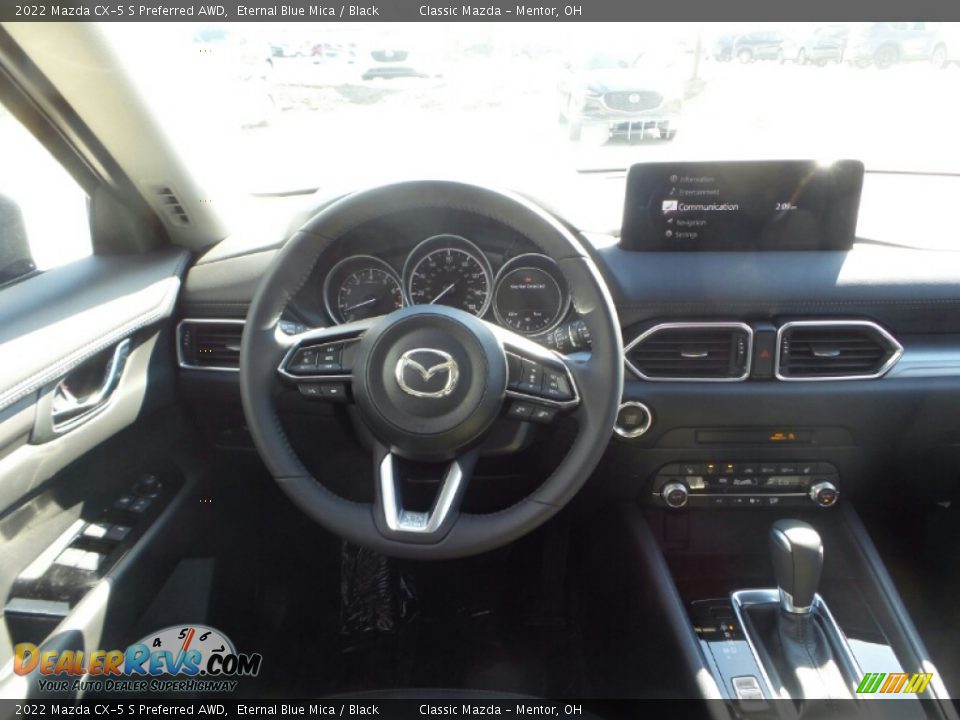 2022 Mazda CX-5 S Preferred AWD Eternal Blue Mica / Black Photo #4