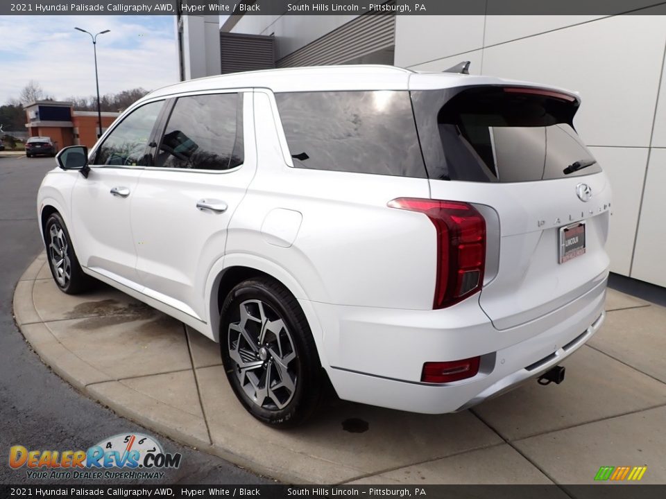 2021 Hyundai Palisade Calligraphy AWD Hyper White / Black Photo #3