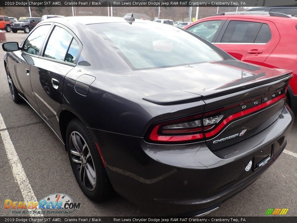 2019 Dodge Charger SXT AWD Granite Pearl / Black Photo #2