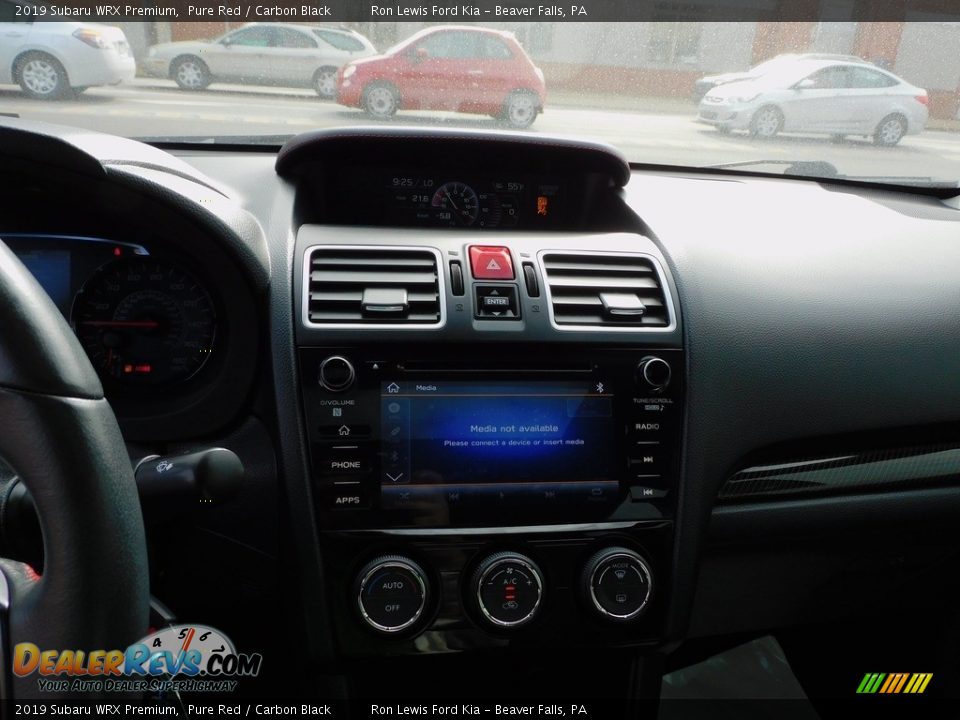 2019 Subaru WRX Premium Pure Red / Carbon Black Photo #16