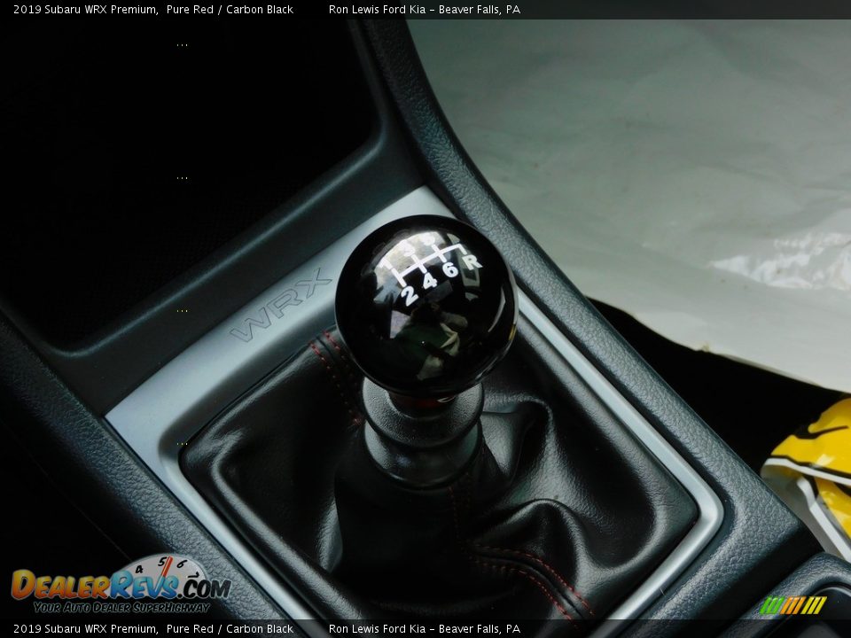 2019 Subaru WRX Premium Pure Red / Carbon Black Photo #18