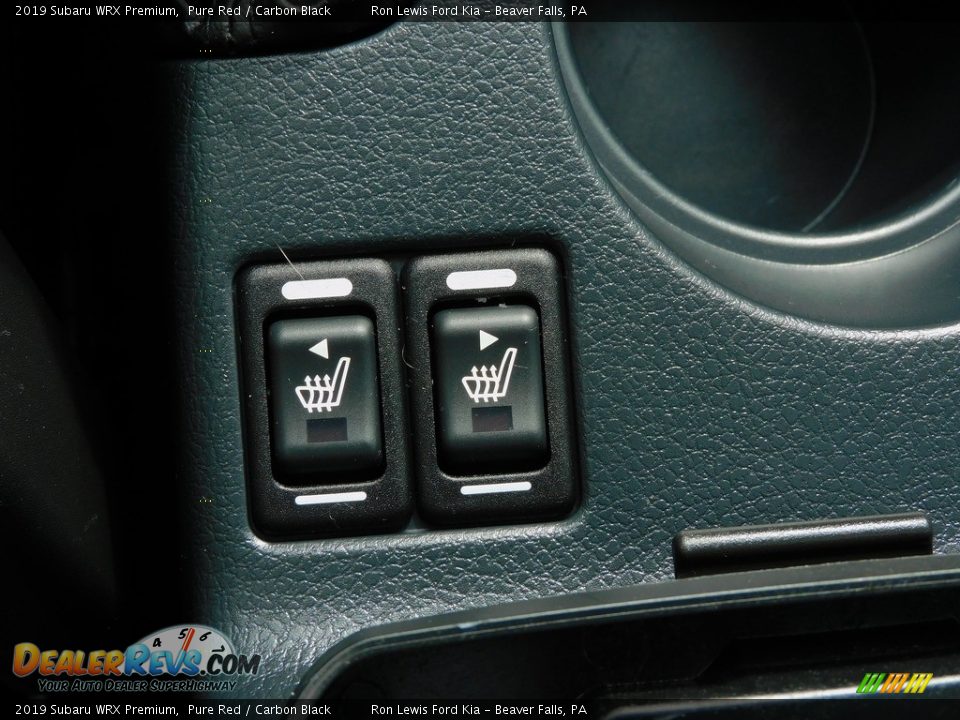 2019 Subaru WRX Premium Pure Red / Carbon Black Photo #19