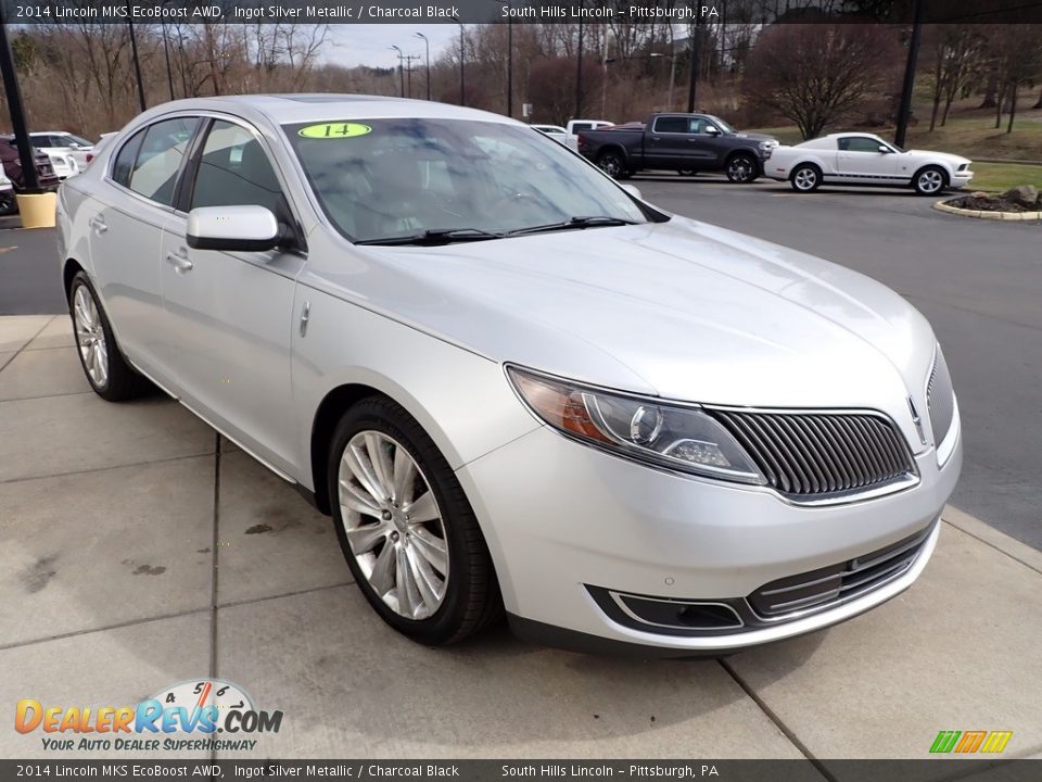 Front 3/4 View of 2014 Lincoln MKS EcoBoost AWD Photo #6