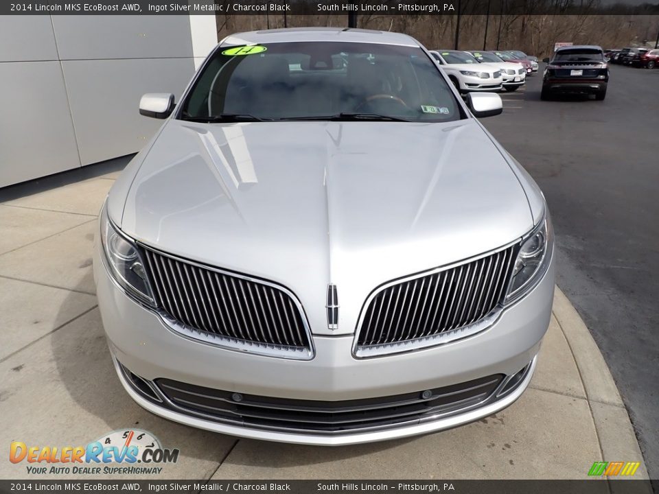 Ingot Silver Metallic 2014 Lincoln MKS EcoBoost AWD Photo #7