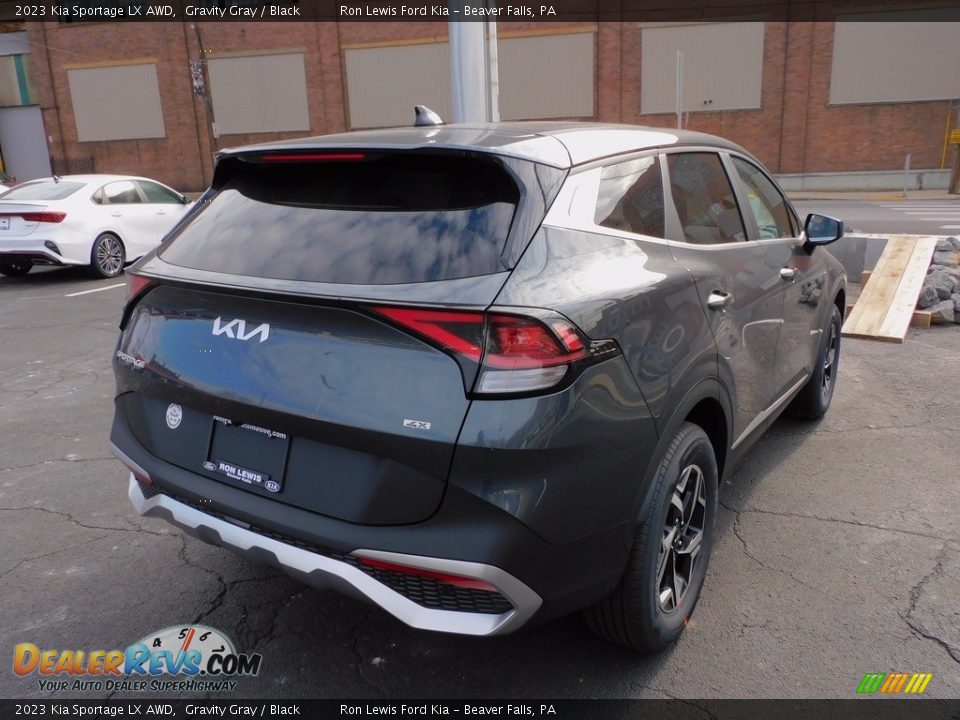 2023 Kia Sportage LX AWD Gravity Gray / Black Photo #2