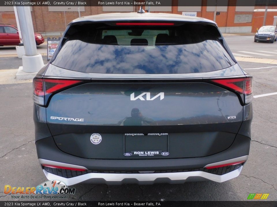 2023 Kia Sportage LX AWD Gravity Gray / Black Photo #3