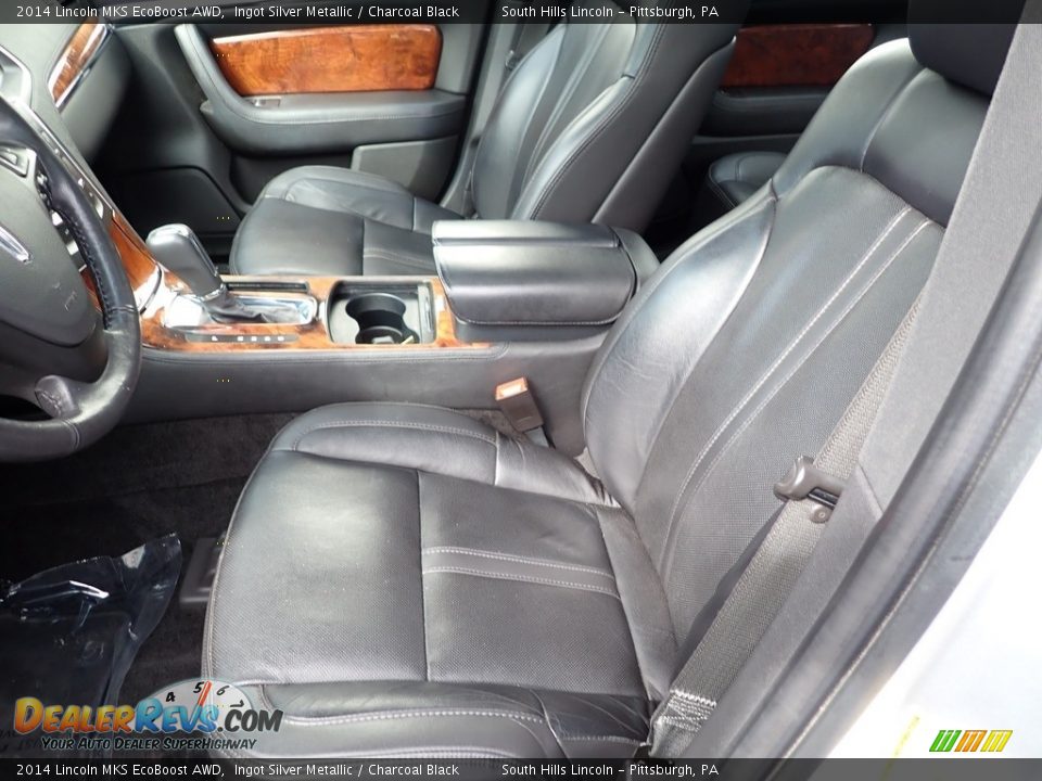 Front Seat of 2014 Lincoln MKS EcoBoost AWD Photo #12