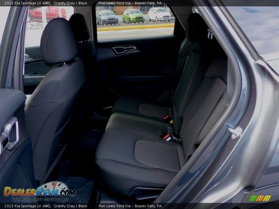 Rear Seat of 2023 Kia Sportage LX AWD Photo #12