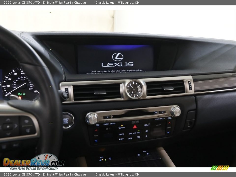 2020 Lexus GS 350 AWD Eminent White Pearl / Chateau Photo #9