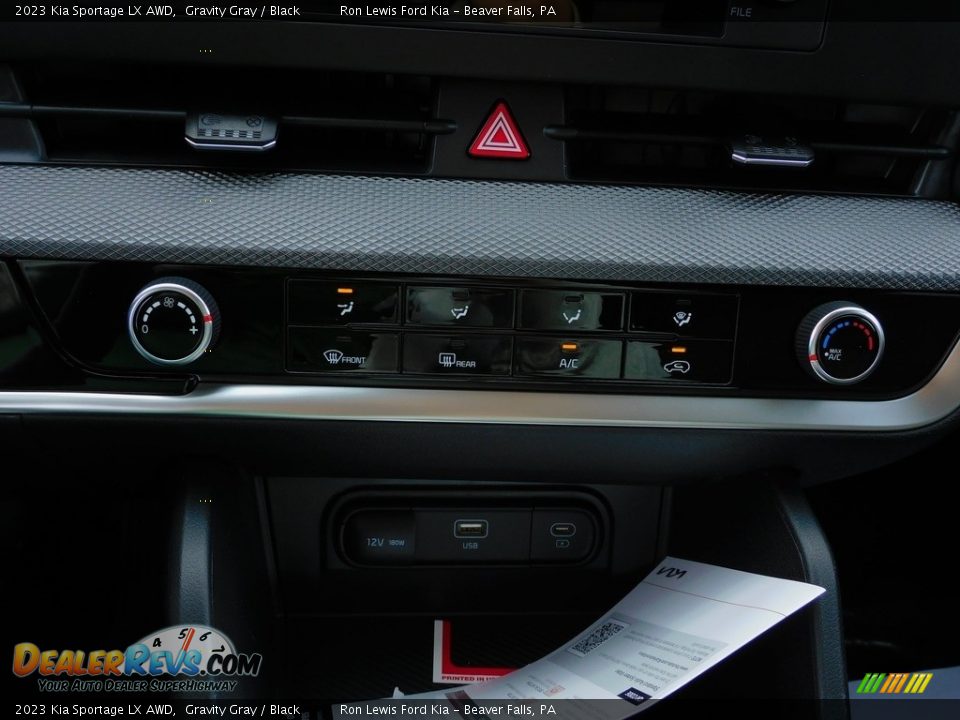 Controls of 2023 Kia Sportage LX AWD Photo #17