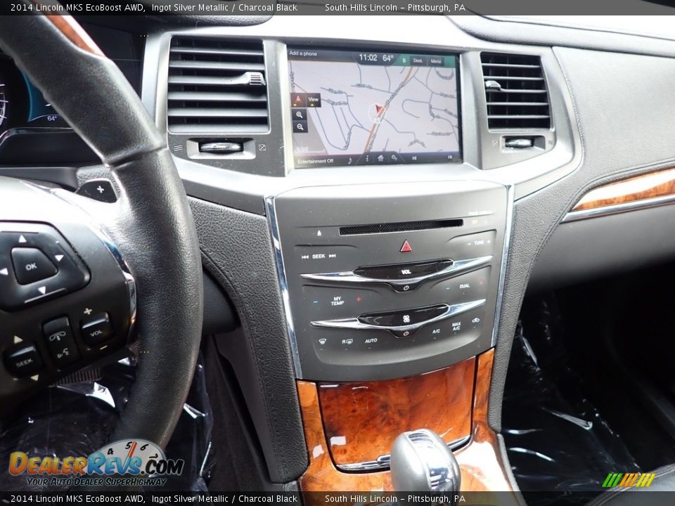 Controls of 2014 Lincoln MKS EcoBoost AWD Photo #20