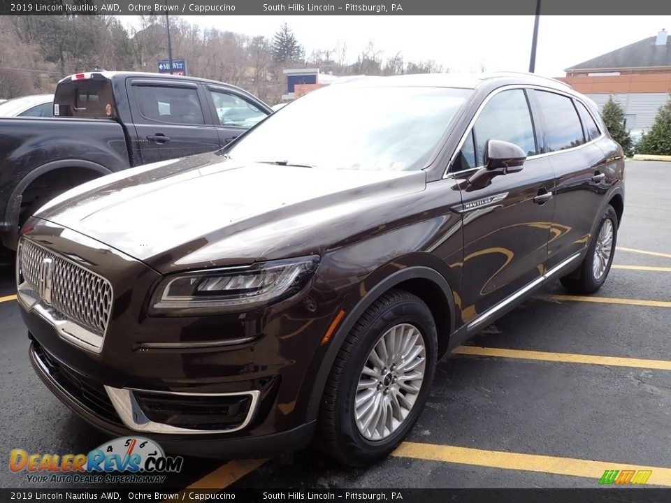 2019 Lincoln Nautilus AWD Ochre Brown / Cappuccino Photo #1