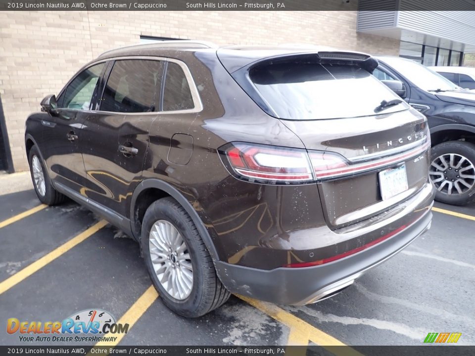 2019 Lincoln Nautilus AWD Ochre Brown / Cappuccino Photo #2