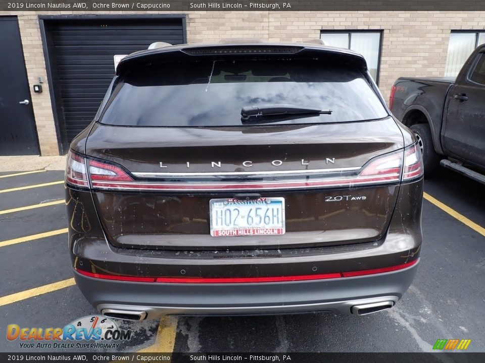 2019 Lincoln Nautilus AWD Ochre Brown / Cappuccino Photo #3