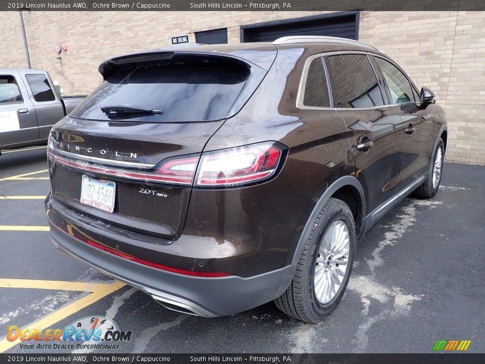 2019 Lincoln Nautilus AWD Ochre Brown / Cappuccino Photo #4