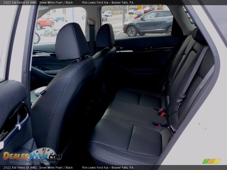 Rear Seat of 2022 Kia Seltos SX AWD Photo #12