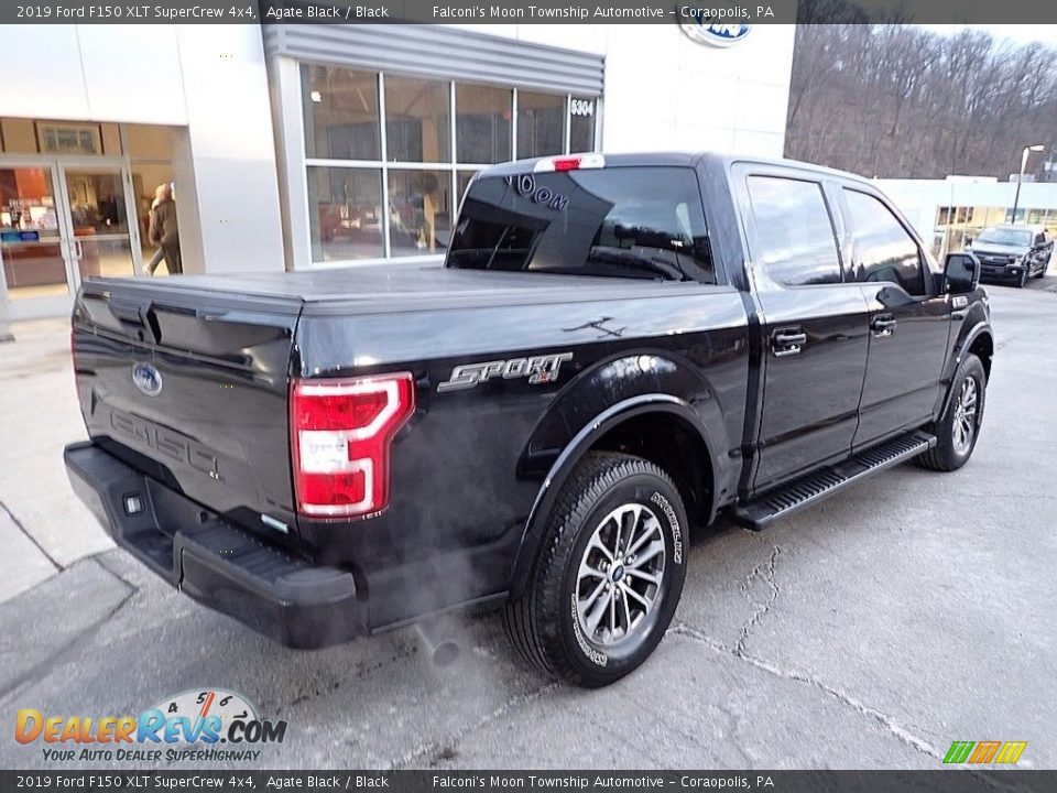 2019 Ford F150 XLT SuperCrew 4x4 Agate Black / Black Photo #2