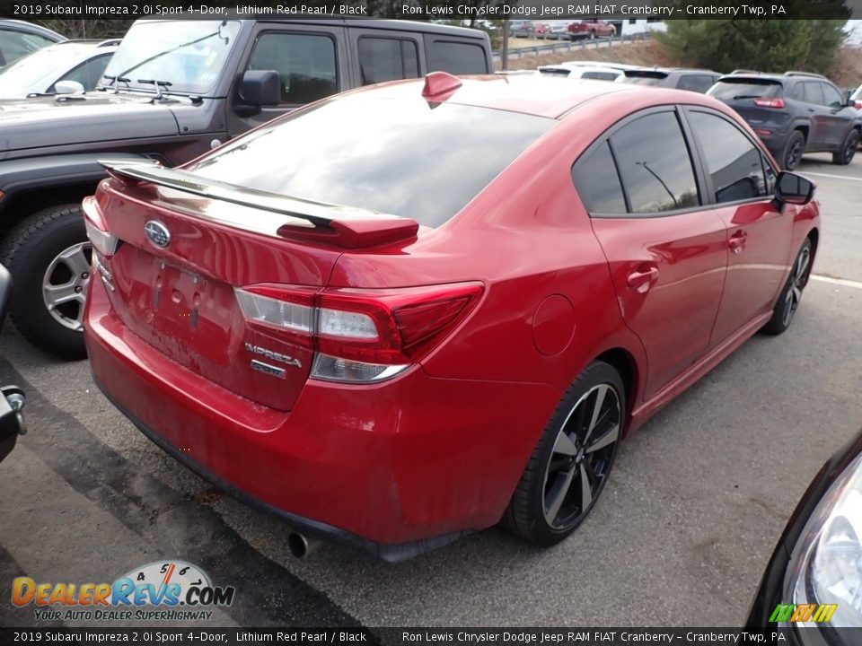 2019 Subaru Impreza 2.0i Sport 4-Door Lithium Red Pearl / Black Photo #3