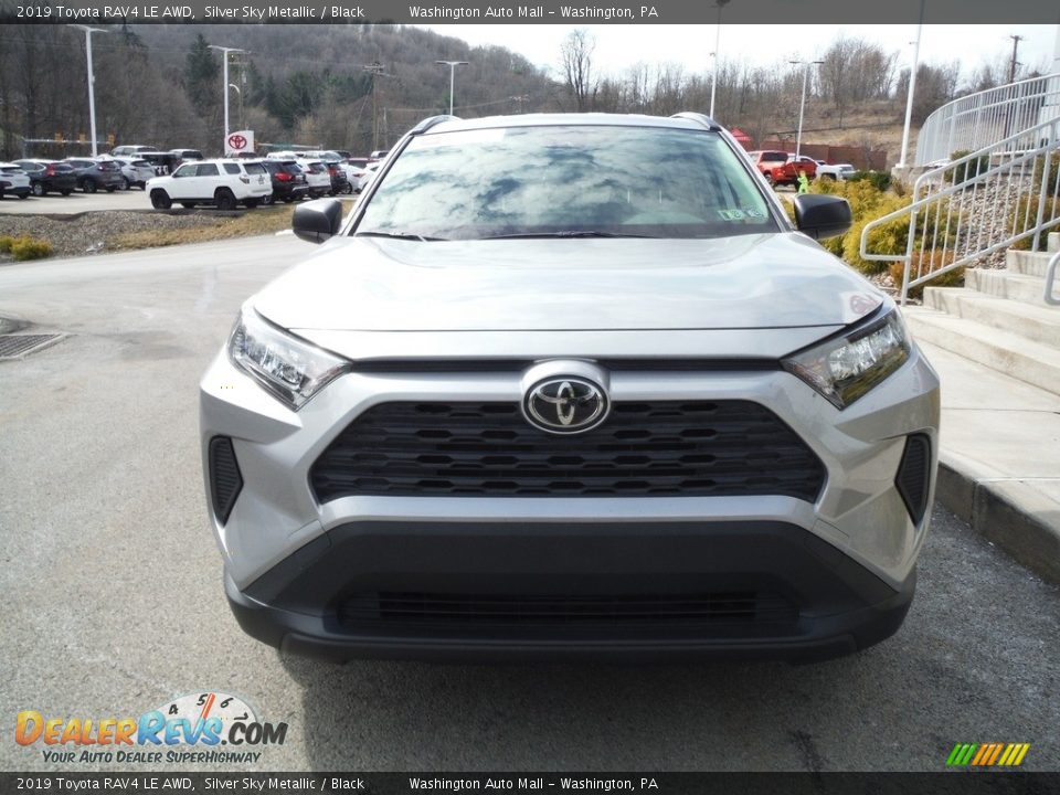 2019 Toyota RAV4 LE AWD Silver Sky Metallic / Black Photo #10