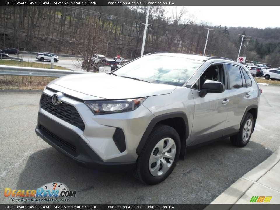 2019 Toyota RAV4 LE AWD Silver Sky Metallic / Black Photo #11